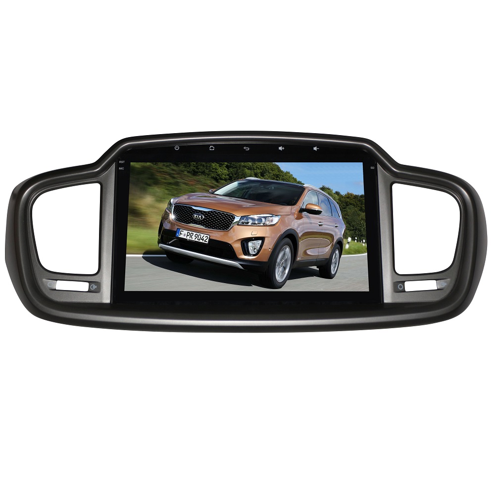 Pantalla de 10,1 "dash board replacement android 9,0 coche navegación GPS para KIA SORENTO 2015-