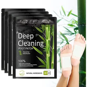 Deep Cleansing Foot Pads for Stress Relief, Better Sleep & Foot Care Bamboo vinegar Detox Foot Patch