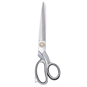 Lu Ban's Work Tailor Scissors 10-Inch Stainless Steel All-Steel Shears For Clothing Leather Fabric <b>Sewing</b> - Product Image 4