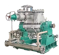 Turbine à vapeur à double extraction Bowzon, 0,5~50 MW, unité de production de chaleur et d'énergie combinée pour usine industrielle