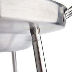 Parrilla de Barbacoa de Acero Inoxidable <span class=keywords><strong>para</strong></span> Exteriores Más Vendida, Fácil de Instalar con Patas, Práctica Sartén y Plancha de Metal - Product Image 2