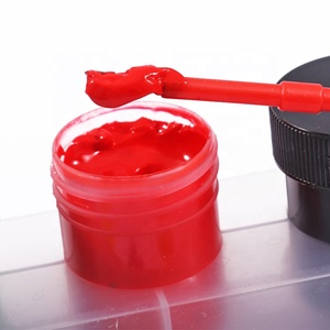 Pintura Foska Cup, Pintura de Neón de 6 Colores, Lavable, No Tóxica, Pintura para Dedos, Pinturas <span class=keywords><strong>Tempera</strong></span> de Secado Rápido para Niños <span class=keywords><strong>y</strong></span> Bebés - Product Image 4