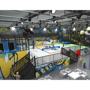 Indoor Trampoline Brand Cheer Amusement Advednture Park Indoor Customized Trampoline Free Jump