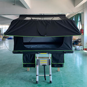 HOTO Hardshell tente de <span class=keywords><strong>toit</strong></span> pliante voiture RTT Glamping camping boîte en aluminium tente de <span class=keywords><strong>toit</strong></span> pour 4x4 tout-terrain - Product Image 6