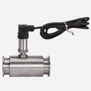 ステンレス鋼取り付けタービン流量計水液体ガストリクランプOEMカスタマイズ可能 - Product Image 3