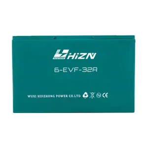 HIZN密閉型VRLAバッテリー工場供給12V32AH電気三輪車バッテリー