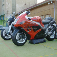 Modèle de moto gonflable personnalisé de grande taille pour la publicité extérieure (2m-6m) avec ventilateur intégré pour la promotion