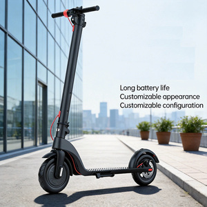Electric Scooter 10 11 Inch Dual Suspension 500W 800W Motor Urban Commuter with LED <b>Lighting</b> Foldable for Smart 20km Range - Product Image 2