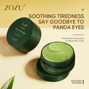 OEM ZOZU Patchs Oculaires Anti-Cernes au Collagène Premium Avocat Naturel Masque Sous les <span class=keywords><strong>Yeux</strong></span> <span class=keywords><strong>Patch</strong></span> Oculaire Hydrogel <span class=keywords><strong>Or</strong></span> 24K - Product Image 2