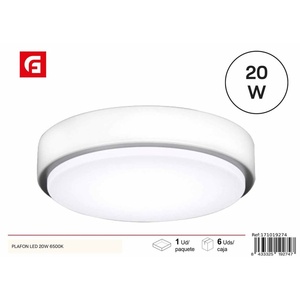 20W 6500K 2100lm LED plafoniera per l'illuminazione - Product Image 1