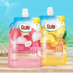 Gelatina de Colágeno con Sabor a Uva Verde, Naranja y Lichi <span class=keywords><strong>Dole</strong></span>, Pudín de Golosina para Niños, 150 g, Dulce - Product Image 4