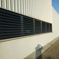 Système de persiennes horizontales amovibles pour façade, avec écran pare-soleil, design européen extérieur