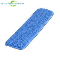 Prix promotionnel le plus récent : Tampon de serpillière microfibre réutilisable 18 pouces pour pulvérisation, usage humide et sec, pour dépoussiérage