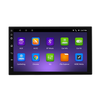 Autoradio universel Android 2 DIN, écran 7 pouces, navigation GPS, lecteur DVD USB, 1G+16G, lecteur auto