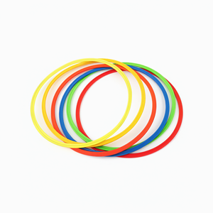 Cerceaux d'agilité pour l'entraînement de la technique au ballon, pour le football, le basketball et l'éducation physique des enfants - Product Image 2