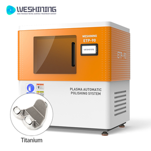 Sistema automatizzato di lucidatura al plasma per parti metalliche Cocr titanio laboratori medici industria uno stop smalto soluzione - Product Image 1