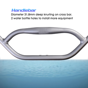 Manillares de Aleación Funsea 6061 para Bicicletas de Montaña, Fatbike y Gravel con Soporte para Teléfono Móvil y Diseño de Bucle para Ciclistas Grandes y Bicicletas de Carretera - Product Image 5