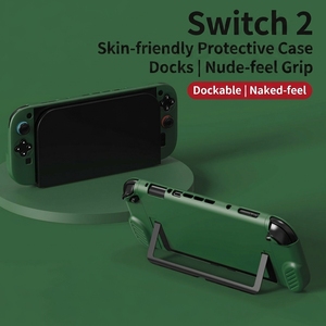Dockable Case for Nintendo Switch 2 Drop Protection <strong>Slim</strong> Shockproof with Anti-Fingerprint Protective Cover - Product Image 5
