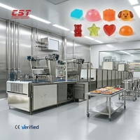 Machine intelligente de fabrication de bonbons gélifiés : Ligne de moulage Mogul pour amidon
