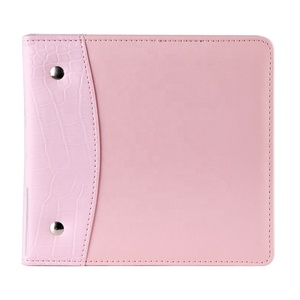 Văn Phòng Phẩm Tùy Chỉnh Kích Thước Hai Lỗ PU Leather Ring Binder Tài Liệu Tập Tin Thư Mục - Product Image 2