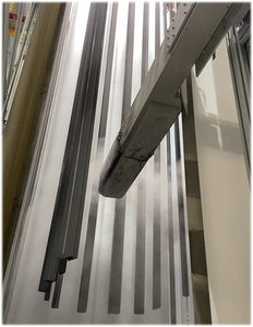 Línea de pintura de perfiles de aluminio verticales de nueva condición de alta calidad 1 año de garantía Maquinaria de metal con informe de prueba - Product Image 2