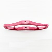 Pièces industrielles sur mesure OEM ODM en aluminium 6061-T6, anodisées couleur personnalisée, usinées CNC 5 axes, support de fixation