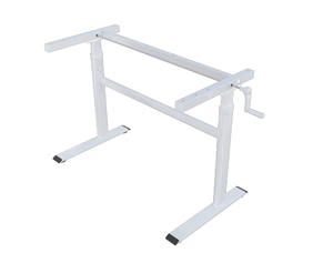 H2 Bestseller <span class=keywords><strong>Bureau</strong></span> <span class=keywords><strong>debout</strong></span> <span class=keywords><strong>à</strong></span> hauteur réglable manuelle avec cadre métallique blanc, noir, gris pour <span class=keywords><strong>bureau</strong></span> <span class=keywords><strong>à</strong></span> domicile, <span class=keywords><strong>manivelle</strong></span> - Product Image 6