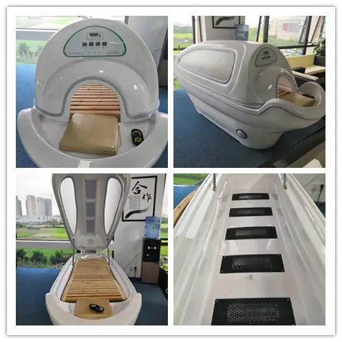 2024 New Technology Hot Sales Fat Loss Chamber Infrared Sauna Steam Pods Oxygen And Ozone Sauna Spa Capsule