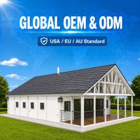 ODM OEM Maison Conteneur Pliable et Extensible Préfabriquée, Villa Étanche et Anti-ouragan, Mini-Maison Mobile Préfabriquée