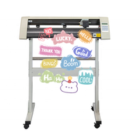 Plotter de Corte E-cut Gris, Nuevo Color en Oferta, Plotter de Corte Económico con Función de Corte de Contorno, 720 mm