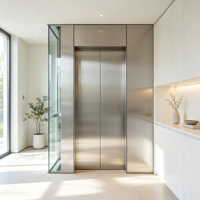 Ascenseur résidentiel durable pour villa à vendre, 320kg 400kg, élévateur électrique silencieux pour maison duplex privée, moderne, vente en gros