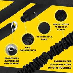 Chất Lượng Cao Vải An Toàn Nylon Tay Áo Ban Nhạc Kháng Yoga Tập Thể Dục Căng Thẳng Dây Thiết Lập Sức Mạnh Thiết Bị Đào Tạo - Product Image 4