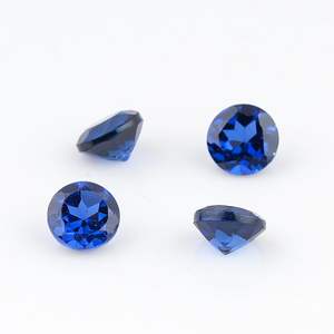 YASHEE - Gema de Zafiro Azul de 5x5 mm, Corte Brillante Redondo, Gema Natural Suelta para Joyería - Product Image 3