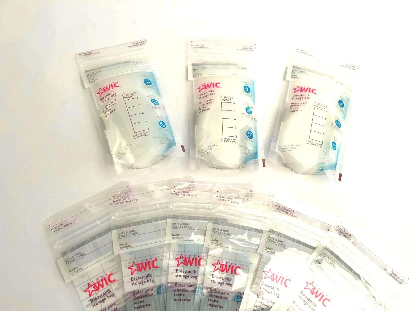 Nieuwste Nieuwe Pour Design Moedermelk Medische Pompen Zakje Baby Voeding Producten 6Oz 8Oz Borst Bevriezing Moeders Tas