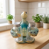 Figurine de tortue de mer en résine, statue d'animal marin, décoration de table pour la maison, ornement côtier, vente en gros