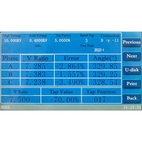 Testeur de rapport de transfert de transformateur d'écran LCD automatique XZH pour XHBB128B, avec protection IP67, fourni directement par l'usine chinoise