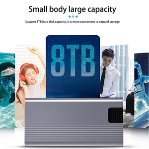 8TB 20gbps hdd ssd trường hợp <span class=keywords><strong>USB</strong></span> 3.2 Loại C Ổ cứng tốc độ cao M.2 NVMe SB-C để <span class=keywords><strong>SATA</strong></span> 20gbps bao vây Bộ chuyển đổi - Product Image 3