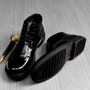 Zapatos Formales de Alta Gama para Hombre, Zapatos Oxford de Cuero Genuino, Zapatos Casuales de Cuero Hechos a Mano, Botas Cómodas para Negocios y Uso Diario - Product Image 4