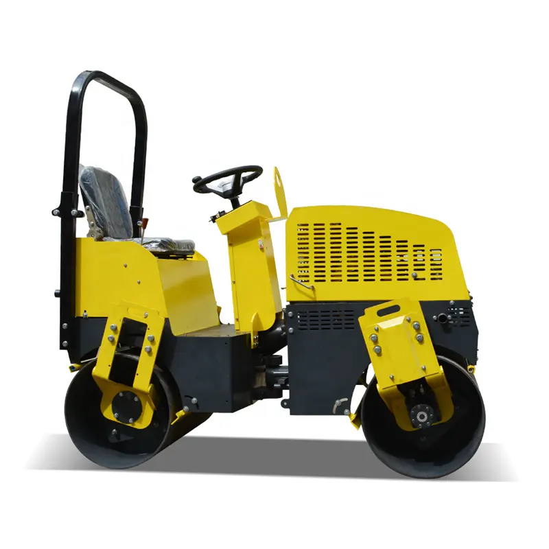 Motor diesel 1 ton 2 ton 3 ton compactor, alta qualidade máquinas de construção de rolo de estrada vibratório preço de rolo de asphalto