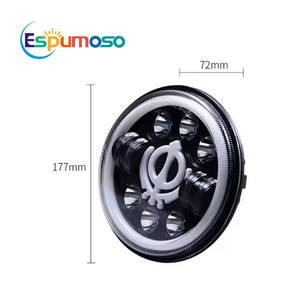 Nuevo Faro LED Redondo de 7 Pulgadas y 65W de la Mejor Calidad, Precios Económicos <span class=keywords><strong>2022</strong></span>, Faro <span class=keywords><strong>Patriot</strong></span> para <span class=keywords><strong>Jeep</strong></span> Wrangler Jl - Product Image 5