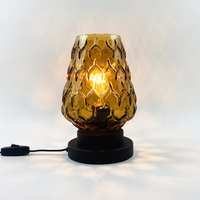 Lampe de table LED moderne de luxe en verre pour salon et chambre à coucher, nouveau produit, vente en gros 5W 9W