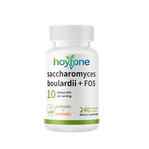 OEM Marque Privée <span class=keywords><strong>Saccharomyces</strong></span> <span class=keywords><strong>Boulardii</strong></span> 10 Milliards de UFC avec Prébiotique FOS pour l'Équilibre Intestinal et le Soutien de la Santé Digestive - Product Image 1