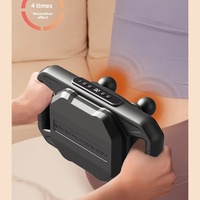 Pistola de Masaje Fascial de Mano de 5 Velocidades con Motor sin Escobillas de Cuatro Cabezas de Alta Potencia, Diseño Ajustable Multifunción OEM ODM para Cuerpo Completo