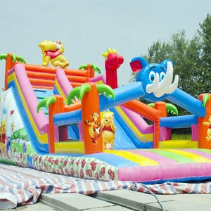 Château gonflable pour enfants, structure <span class=keywords><strong>de</strong></span> jeu gonflable <span class=keywords><strong>de</strong></span> grande taille pour l'extérieur, pour les loisirs et les fêtes dans la cour - Product Image 5