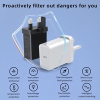 Cargador Rápido USB-C PD3.0 de 30W de Alta Calidad HNT OEM con Material ABS Ecológico para Carga de Pared de Laptops y Teléfonos Móviles