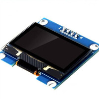 Oled IIC 1.3 inci modul Display OLED putih 128X64 I2C SSD1306 12864 papan layar LCD VDD GND SCK NAS