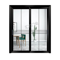 Fenêtre à battant en aluminium avec moustiquaire en acier, double vitrage et quincaillerie pour extérieur et balcon