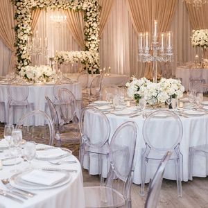 Chaises <span class=keywords><strong>de</strong></span> loisirs légères et transparentes en <span class=keywords><strong>polycarbonate</strong></span> pour hôtels, bars, mariages modernes et élégants, banquets et fêtes. - Product Image 4