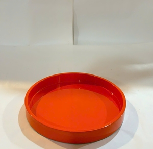 Bandeja artística de laca pintada a mano, bandeja decorativa de madera para interiores de lujo y ideas de regalos únicas de primera calidad. - Product Image 5