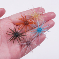 Nouvelle Leurre Souple OEM 1.38in 0.28in 0.5g en TPE, Taille Crappie/Panfish, Appât Simulé Épine de Mer pour Pêche sur Glace/Mouche